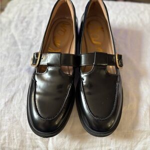 Black Leather Loafers by Sam Edelman NEW in box